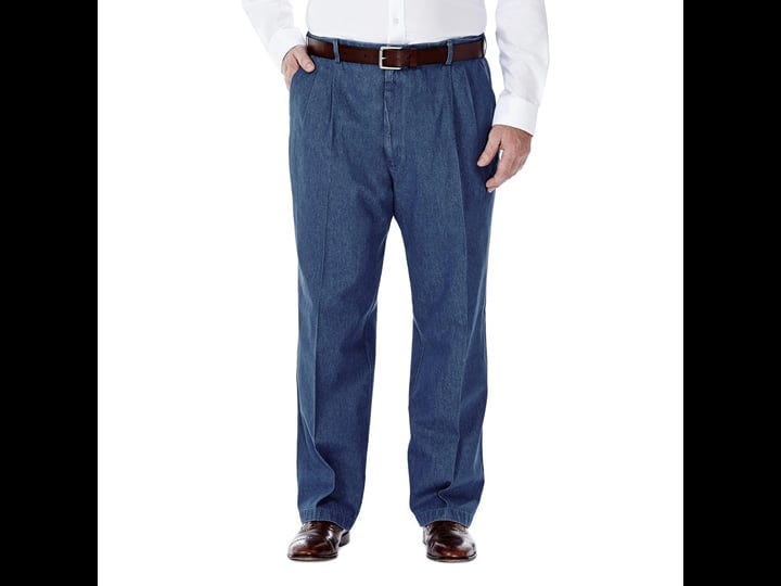 haggar-blue-big-tall-work-to-weekend-denim-classic-fit-pleated-pants-1
