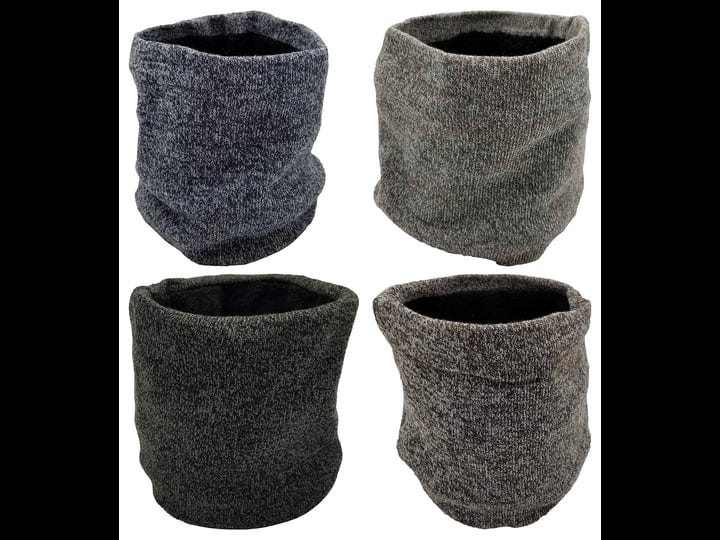 4-pack-winter-neck-buff-warmers-neck-gaitor-thermal-fleece-lined-interior-warm-scarf-wrap-mens-women-1