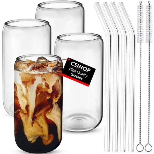drinking-glasses-with-glass-straw-4pcs-set-16oz-can-shaped-drinking-glass-set-iced-coffee-mug-cute-t-1