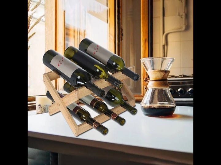 bamboo-foldable-countertop-wine-rack-6-bottles-furniture-wine-display-stand-black-1