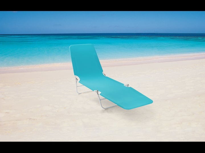 mainstays-folding-adjustable-back-fabric-beach-lounger-turquoise-blue-1