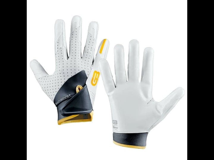 grip-boost-stealth-dual-color-football-gloves-boys-youth-sizes-white-gold-youth-large-1