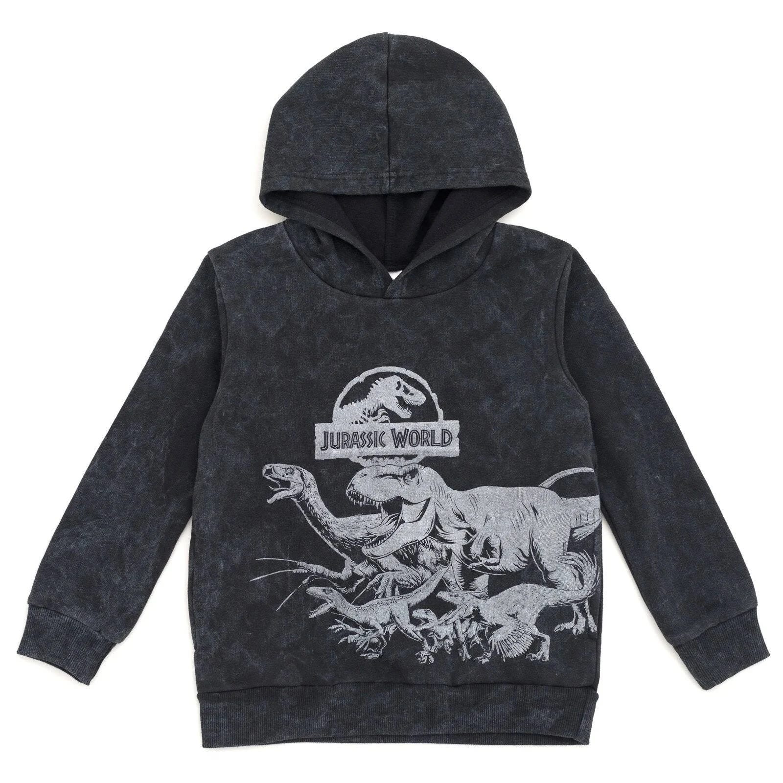 Dino-themed toddler hoodie for Jurassic Park fans | Image