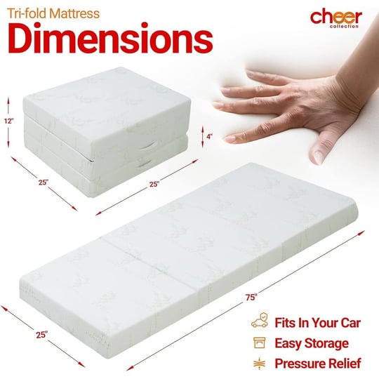 cheer-collection-ultra-soft-tri-fold-folding-mattress-camping-floor-mat-75-inch-1