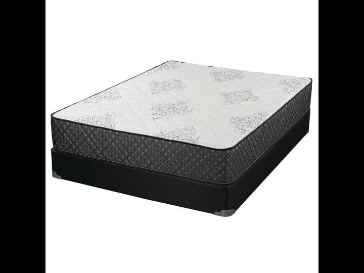 coaster-aspen-12-25-twin-mattress-white-and-black-1