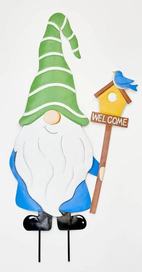 worth-imports-27-metal-spring-gnome-garden-w-bird-stake-multicolor-1