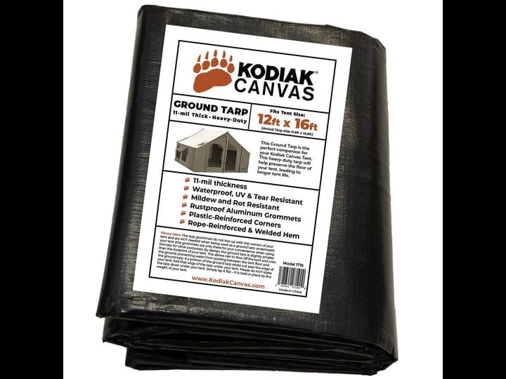 kodiak-canvas-12ft-x-12ft-ground-tarp-black-by-sportsmans-warehouse-1