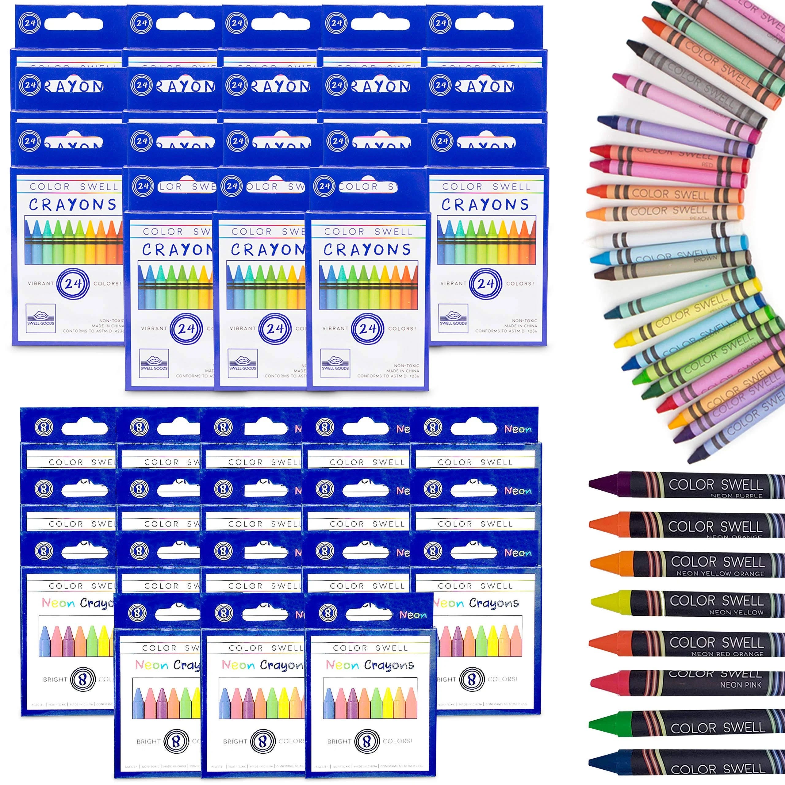 Vibrant Crayon Bulk Pack for Artistic Fun | Image