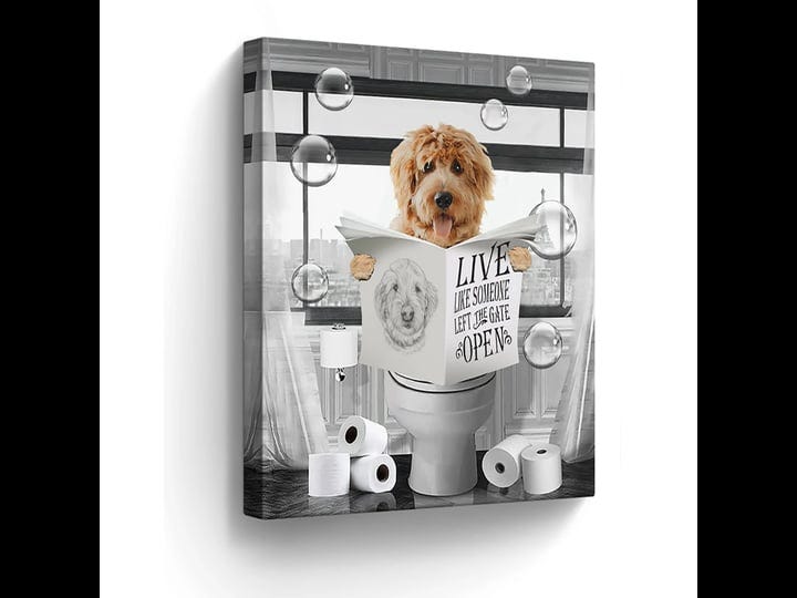 funny-dog-sitting-in-toilet-bathroom-decor-wall-art-black-and-white-dog-pictures-farmhouse-bathroom--1