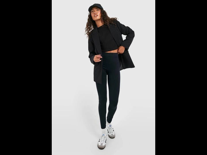 boohoo-tall-high-waisted-fleece-lined-leggings-black-size-m-1