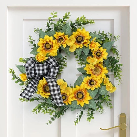 laxmax-18-sunflower-wreath-for-front-door-spring-summer-wreath-with-artificial-sunflower-daisy-green-1