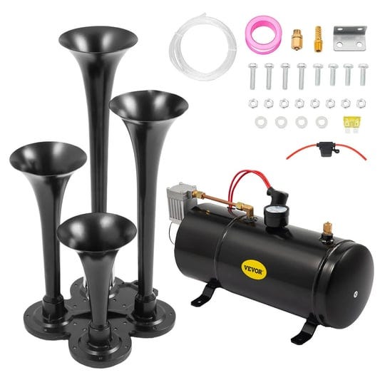 vevor-150db-train-horns-kit-for-trucks-super-loud-with-120-psi-12v-air-compressor-4-trumpet-air-horn-1