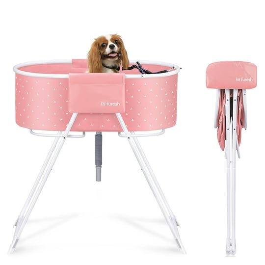 furesh-insider-dog-bath-tub-and-wash-station-for-bathing-shower-and-grooming-elevated-foldable-and-p-1