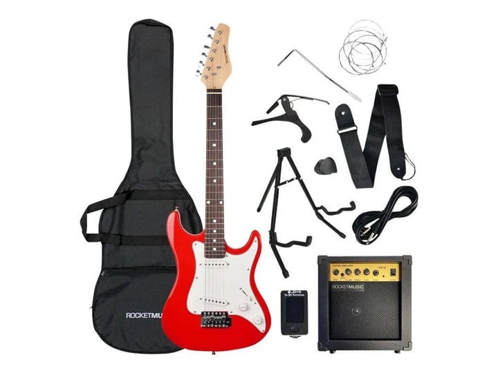 3rd-avenue-3-4-size-electric-guitar-red-1