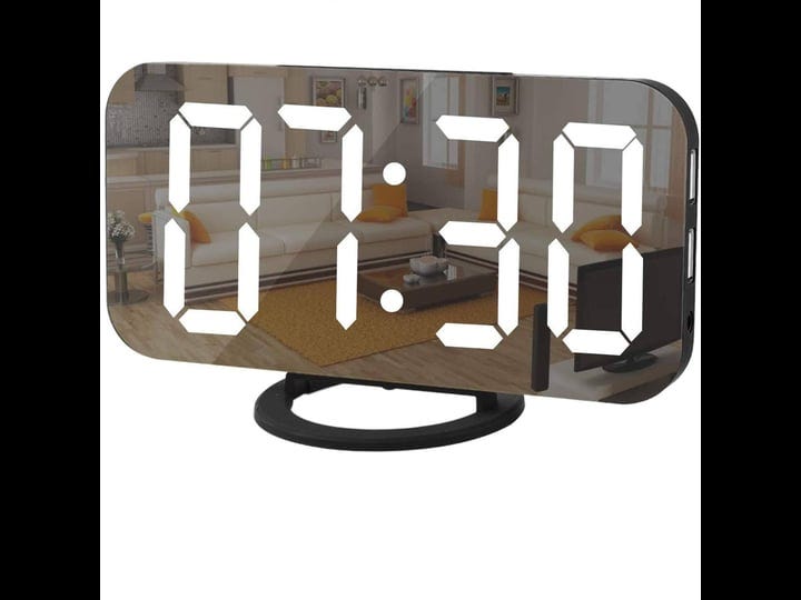 szelam-digital-clock-large-display-led-alarm-electric-clocks-mirror-surface-for-makeup-with-diming-m-1