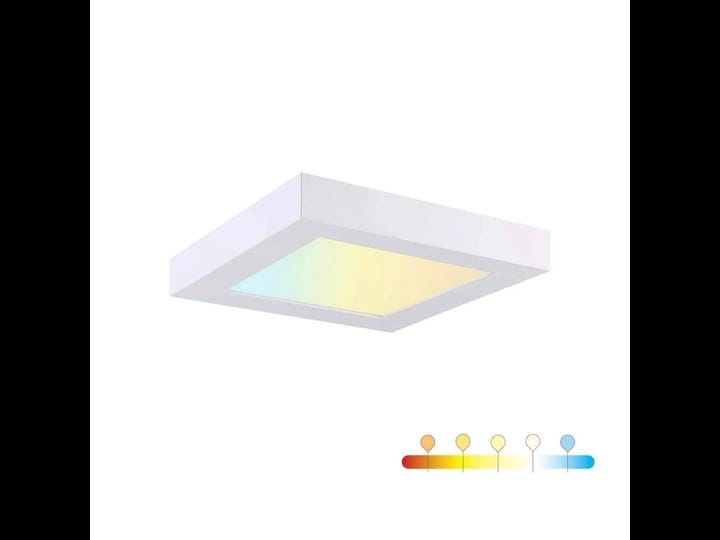 run-bison-5-5-in-square-color-selectable-integrated-led-flush-mount-downlight-in-white-1