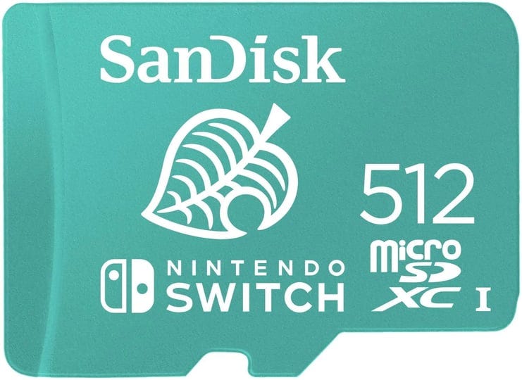 sandisk-512gb-microsdxc-uhs-i-memory-card-for-nintendo-switch-animal-crossing-leaf-100mb-s-read-90mb-1