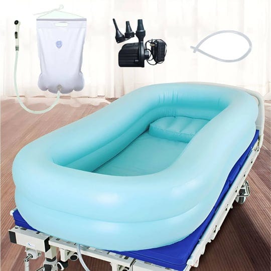 payrfv-bedside-shower-bathtub-kit-inflatable-adult-pvc-with-electric-air-pump-and-water-bag-wash-ful-1