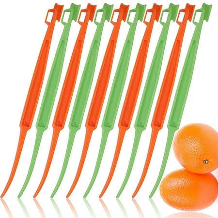 Multicolor Peelers for Easy Citrus Removal | Image