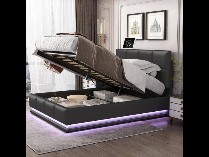 harper-bright-designs-black-wood-frame-queen-size-pu-platform-bed-with-adjustable-headboard-hydrauli-1