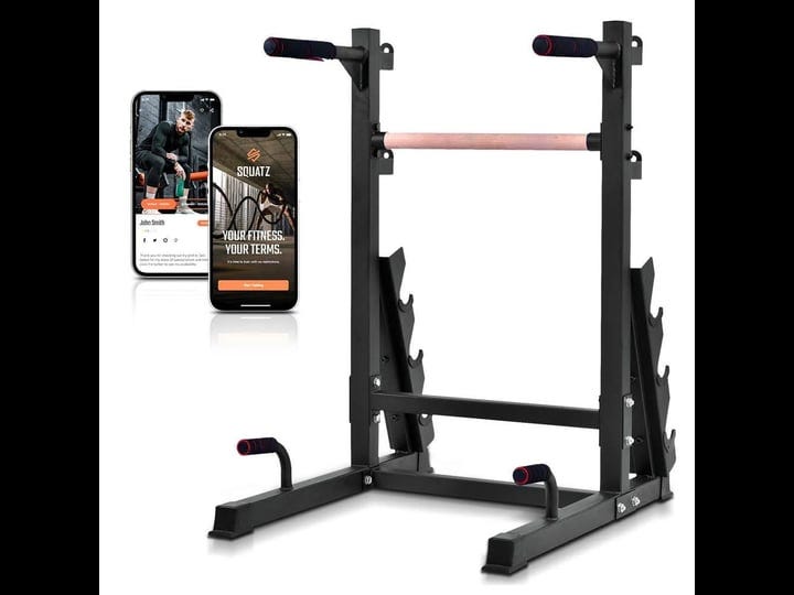 squatz-multifunction-dip-rack-stand-smart-workout-station-w-weight-rack-1