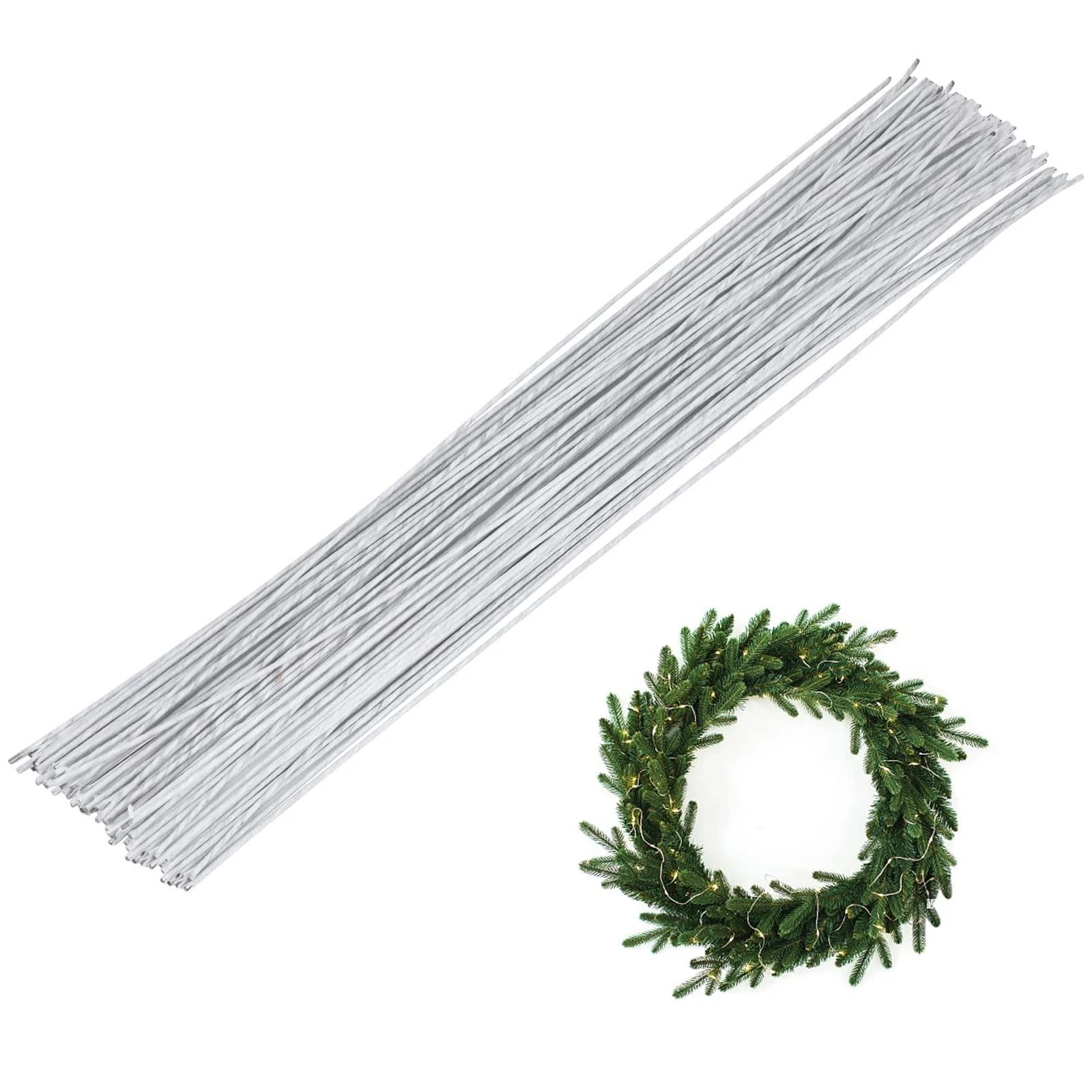 Premium 18 Gauge White Floral Wire for DIY Floral Arrangements | Image