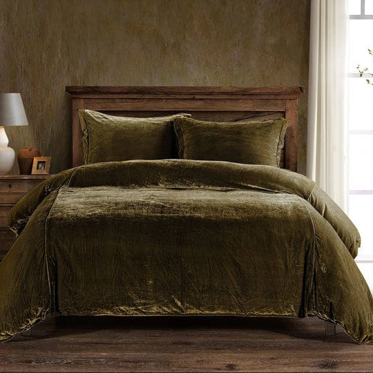 hiend-accents-stella-faux-silk-velvet-duvet-cover-set-green-queen-1