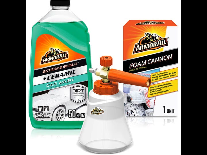 armor-all-car-wash-kit-foam-cannon-extreme-shield-ceramic-soap-and-sprayer-for-pressure-washer-50-oz-1