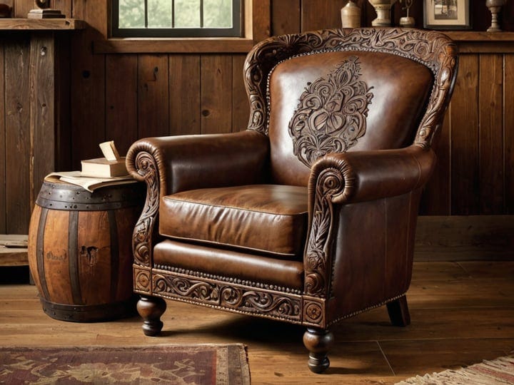 Leather-Rustic-Lodge-Accent-Chairs-2