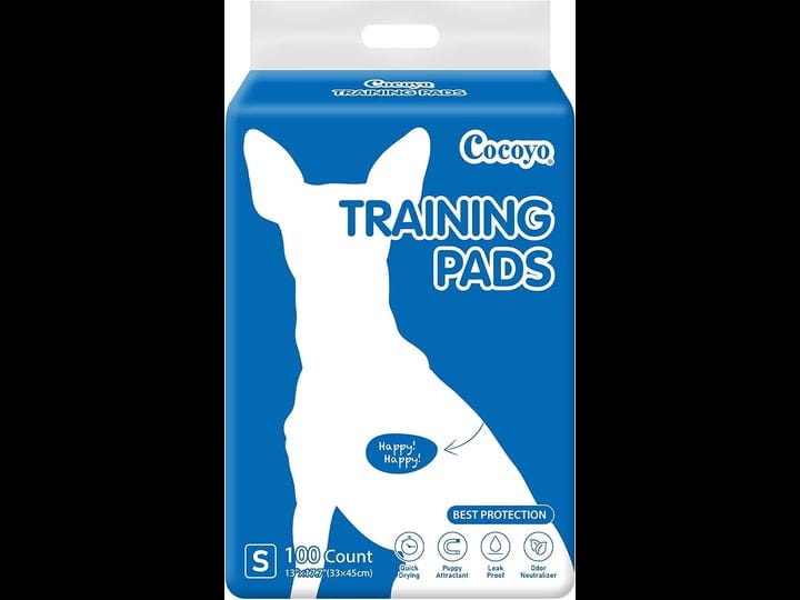 cocoyo-best-value-training-pads-100-count-13-by-17-7-dog-pee-pads-super-absorbent-puppy-pads-1