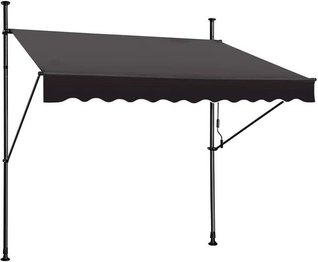 steelaid-manual-retractable-awning-157a-non-screw-outdoor-sun-shade-adjustable-pergola-shade-cover-w-1