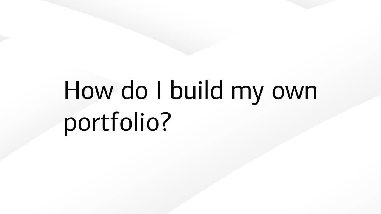 How Can I Build My Own Portfolio? Proven Strategies & Tips