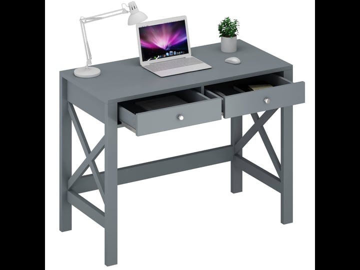 choochoo-home-office-desk-writing-computer-table-modern-design-desk-with-drawers-grey-1