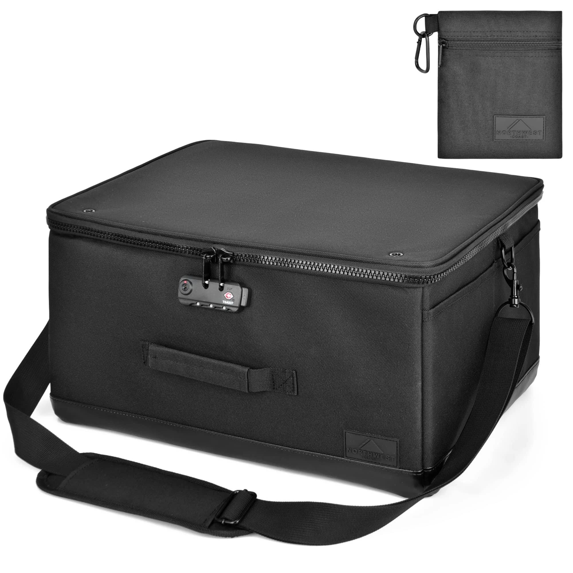 Versatile Golf Organizer with Lock and 4 Dividers | Image