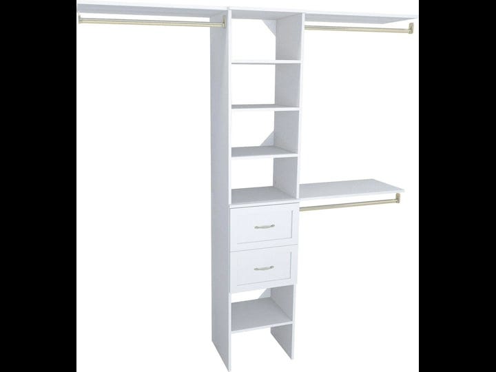 closetmaid-suitesymphony-16-in-closet-organizer-with-shelves-and-2-drawers-pure-white-1