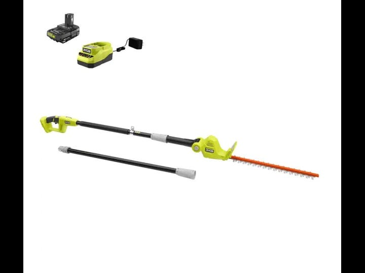 ryobi-p26100vnm-one-18v-18-in-cordless-battery-pole-hedge-trimmer-with-2-0-ah-battery-and-charger-1