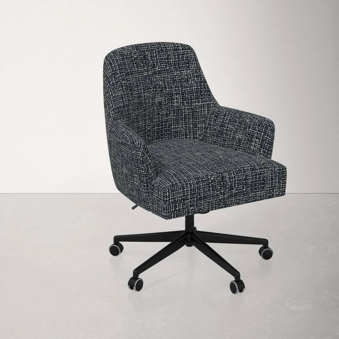 Acosta Task Chair in Modern Denim Tweed from AllModern | Image