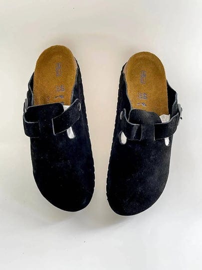 birkenstock-boston-slippers-comfortable-black-slippers-soft-slippers-fashion-slippers-birkenstock-bl-1