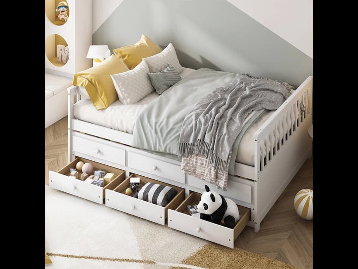 costway-full-daybed-frame-with-twin-trundle-bed-3-storage-drawers-wood-sofa-bed-white-1