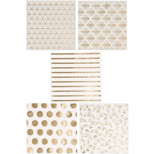 100-pack-white-and-gold-cocktail-napkins-for-birthday-party-supplies-5-x-5-in-1