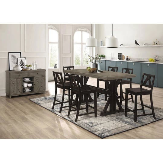 coaster-bairn-trestle-counter-height-table-barn-grey-and-black-sand-1