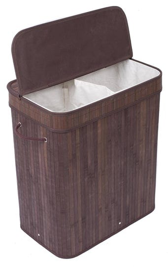 birdrock-home-double-laundry-hamper-with-lid-and-cloth-liner-bamboo-espresso-1