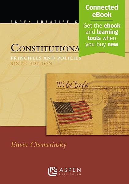 Constitutional Law: Principles and Policies (Aspen Treatise) PDF