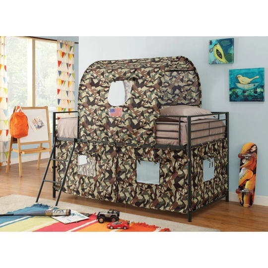 camouflage-tent-loft-bed-1