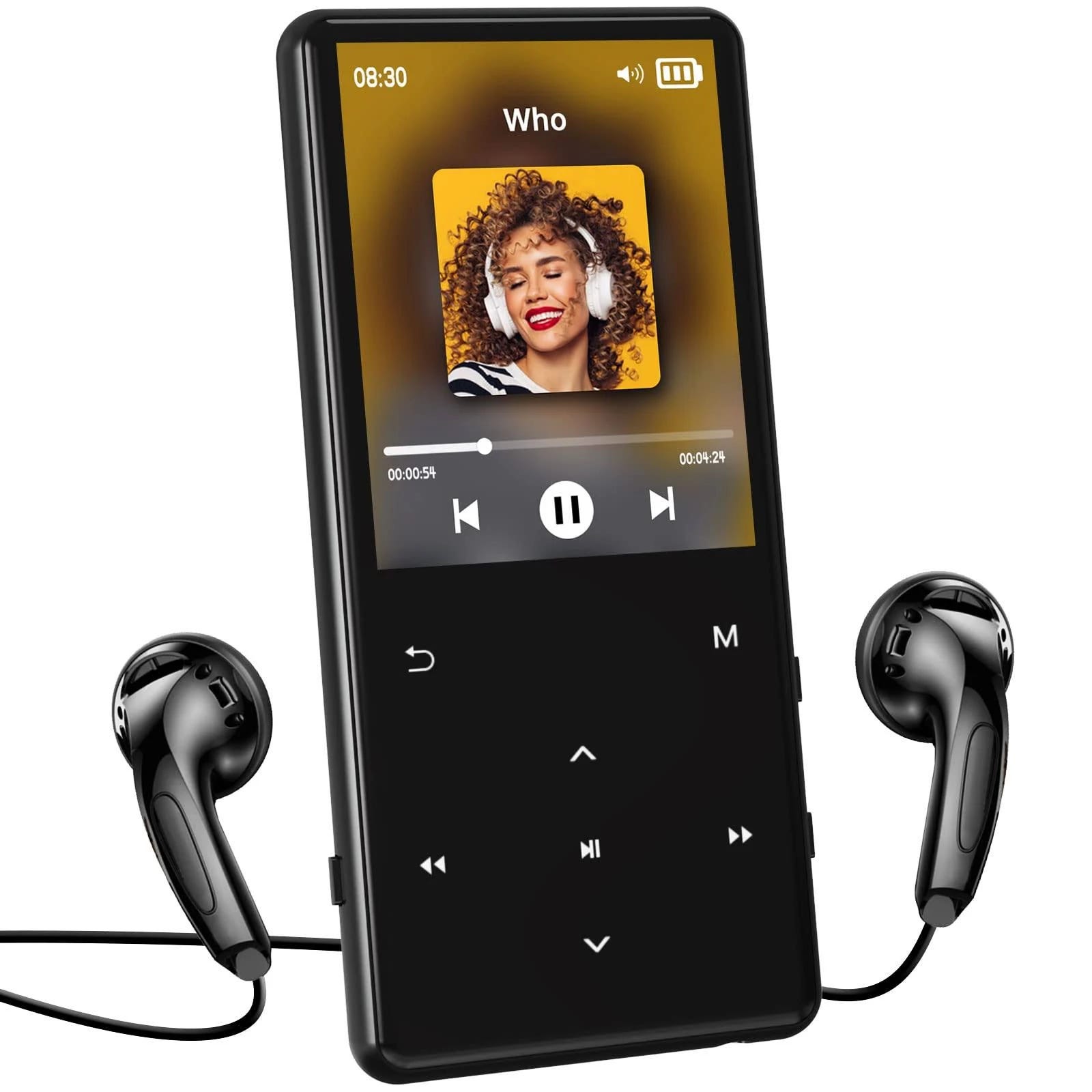 Intelligent Bluetooth 5.0 MP3 Player with 30 Hours Battery Life | Image