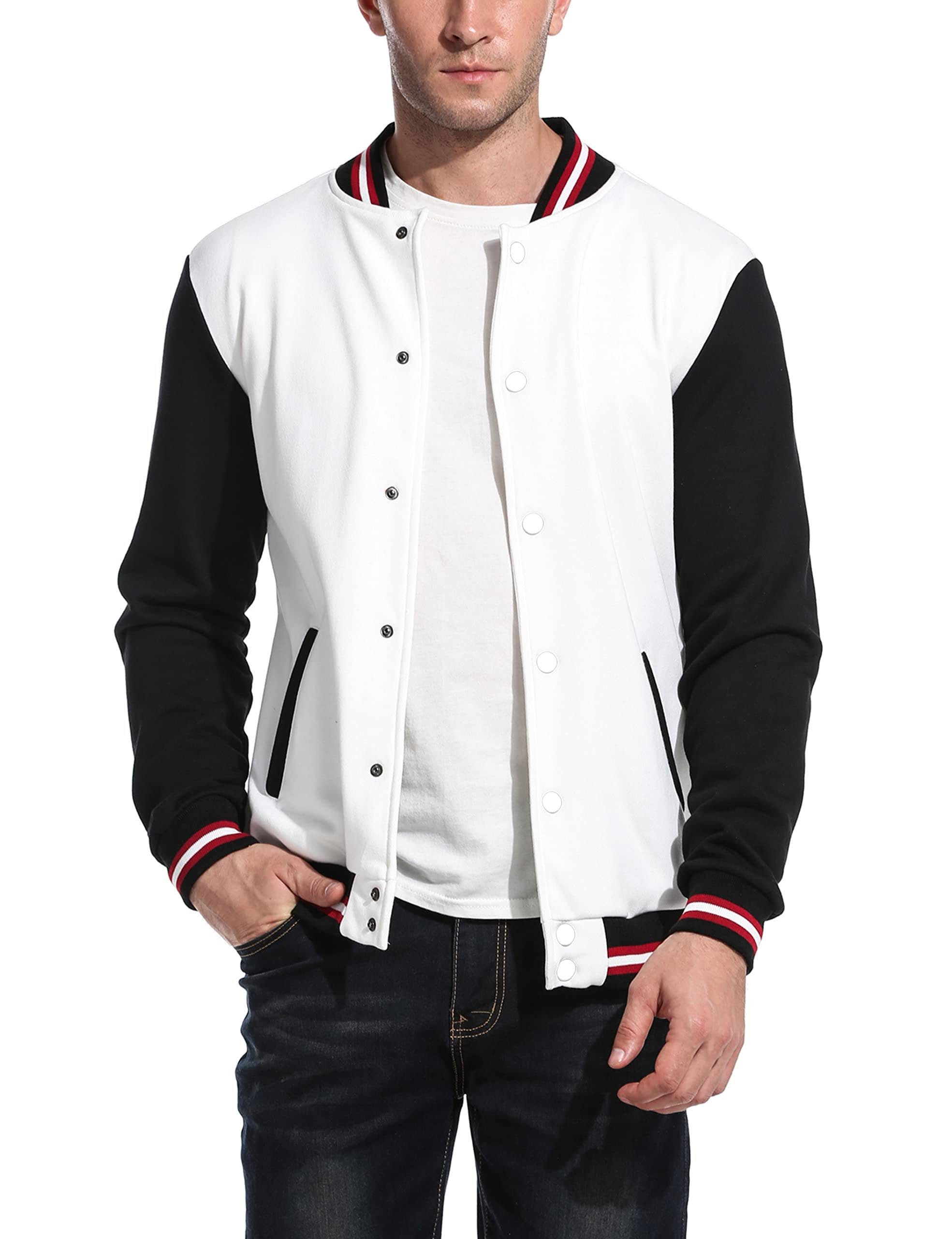 Unisex Slim Fit Letterman Jacket for Casual Style | Image
