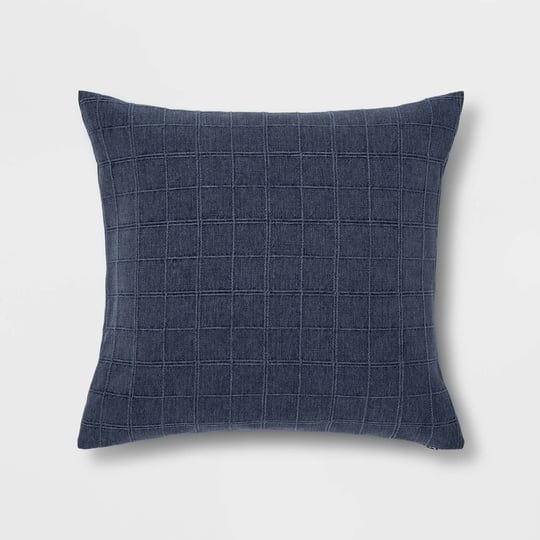 oversized-woven-washed-windowpane-square-throw-pillow-blue-threshold-1