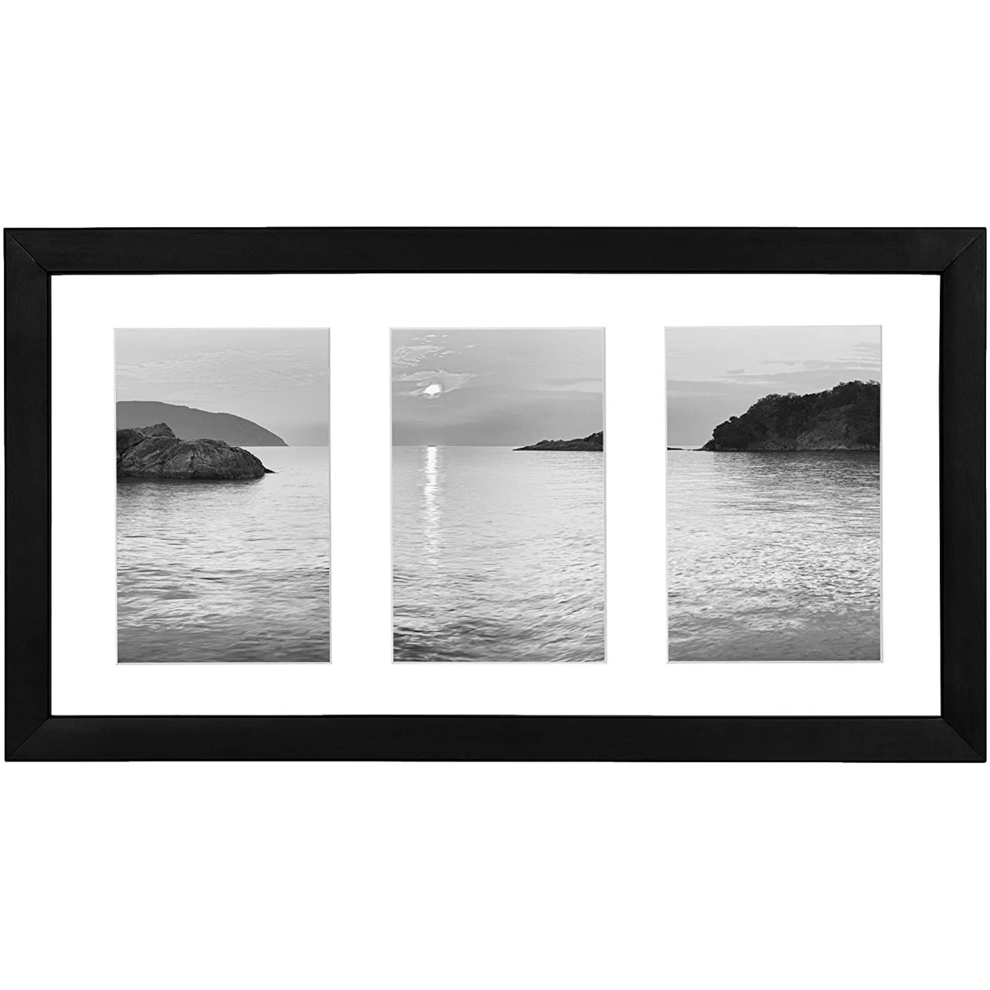 Sleek 3-Picture Collage Frame for Home & Office | Image
