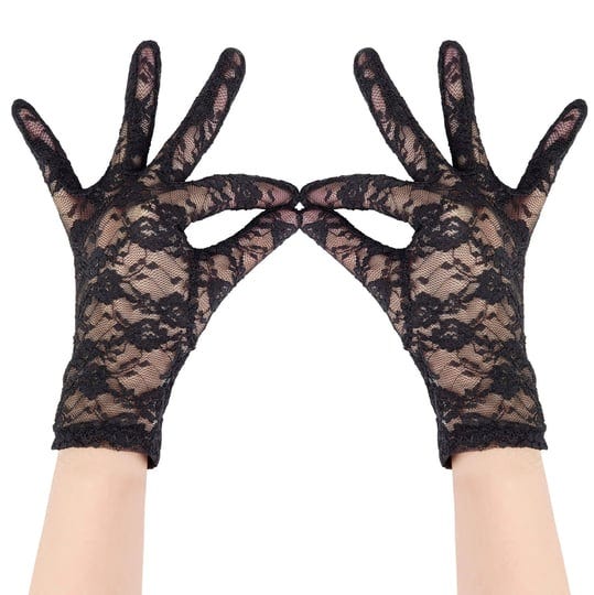 simplicity-stretch-gloves-sheer-lace-wrist-length-special-occasion-wear-short-black-one-size-1