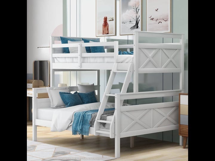 euroco-twin-over-full-wood-bunk-bed-with-ladder-for-kids-room-1